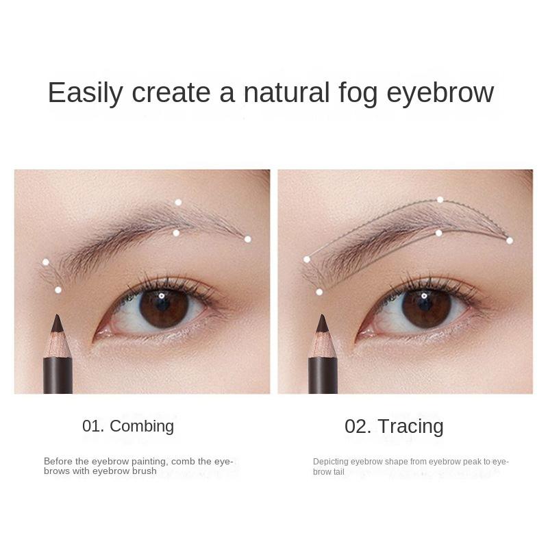 Очень тонкий карандаш для бровейЛегко наносится, держится долго, естественная трехмерная форма бровейВодонепроницаемый, не оставляет пятенЦена макияжа
