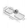Sponge Holder For Kitchen Sink Organizer Liquid