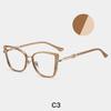 Anti Blue Light Reading Glasses For Women Fashion Optical Eyeglasses Frame Presbyopia Hyperopia Cat Eye Reading Eyewear 0 To+6.0