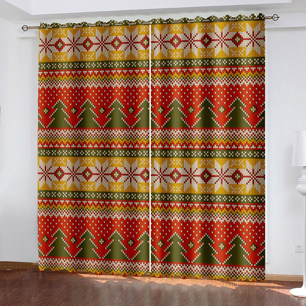 Блэкаут шторы Геометрические Бохо шторы для окон Детские Подростковые Взрослые Спальня Затемняющие Оконные Драпировки для Декора Гостиной Cotinas