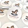 Custom Logo Stickers - Various Sizes - Round Sticker Labels - Product Packaging - Business Logo Stickers - Custom Stickers
