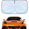 Windshield Sun Shade Cover For Kia Forte -2025 - Sunshade Compatible With Kia Forte Foldable Front Window Sunshade Sun Visor Protector Block UV Rays
