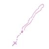 Rosary Necklace Catholic Plastic Cross Religious Luminous Necklace