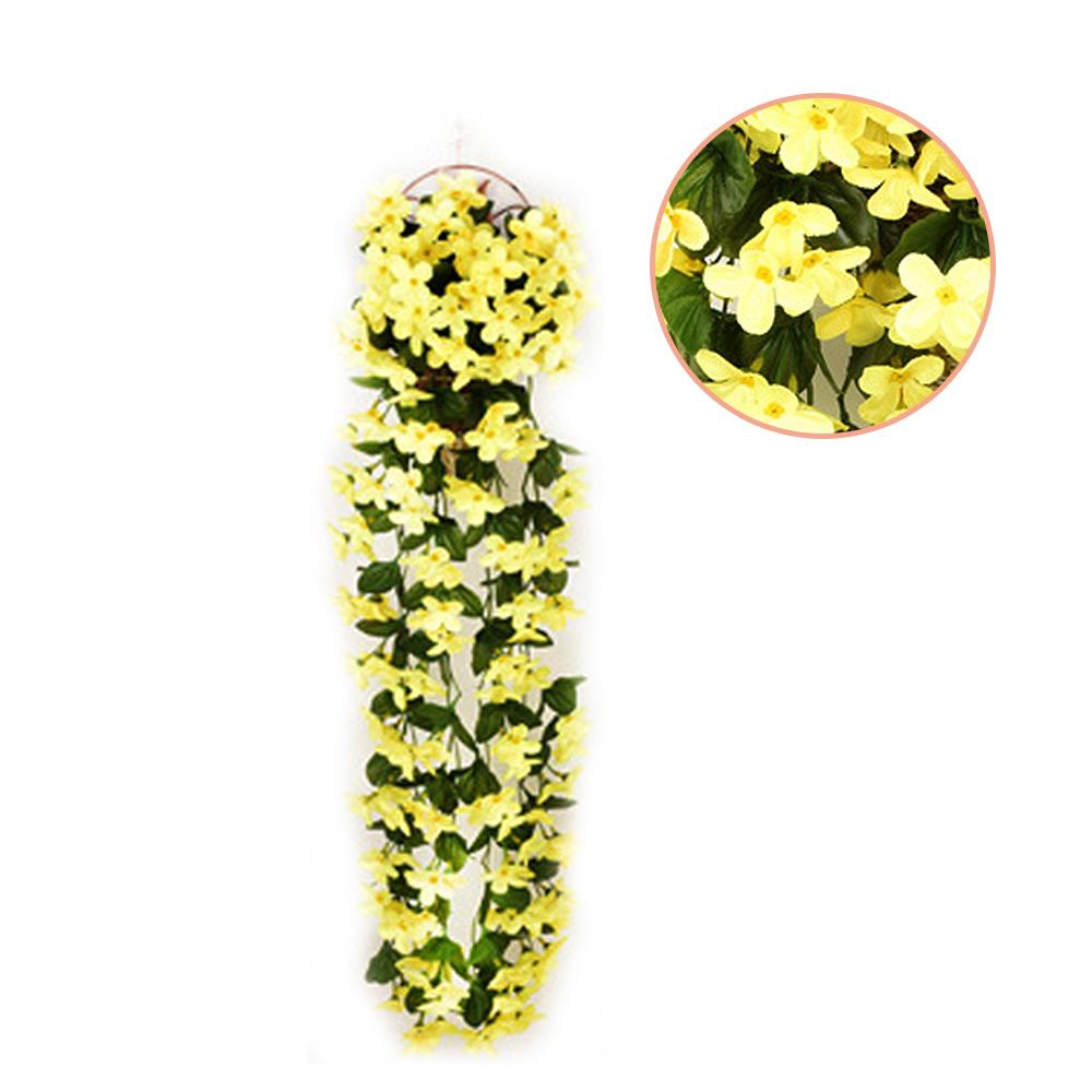 Искусственные поддельные висячие цветы Vine Plant Garland Home Garden Decor Outdoor
