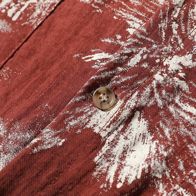 American Women's Short Sleeved Shirt Retro Design Thin Top Jacket Pocket Design Loose and Casual Ladies Clothing