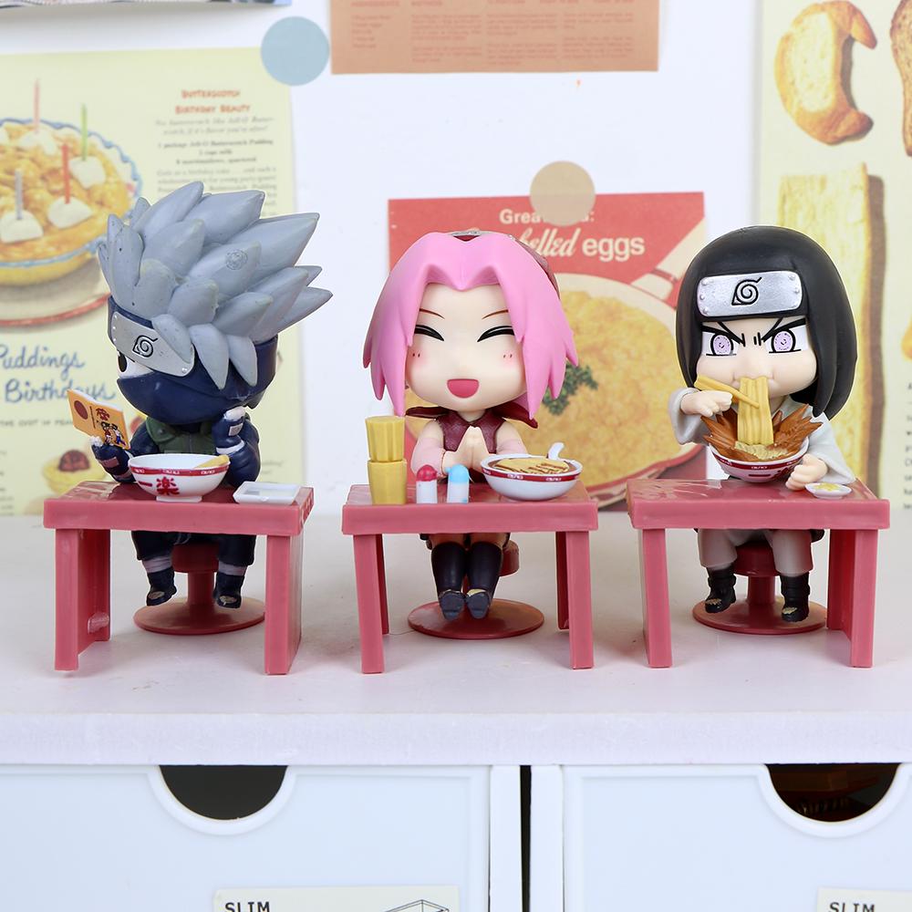 In Stock Premium Naruto Shippuden Ramen Theme Random Blind Box Figures Model Toys Ornaments Festival Gifts