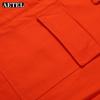 AETEL Pure Cotton Long Sleeve Work Coverall with Reflective Strips