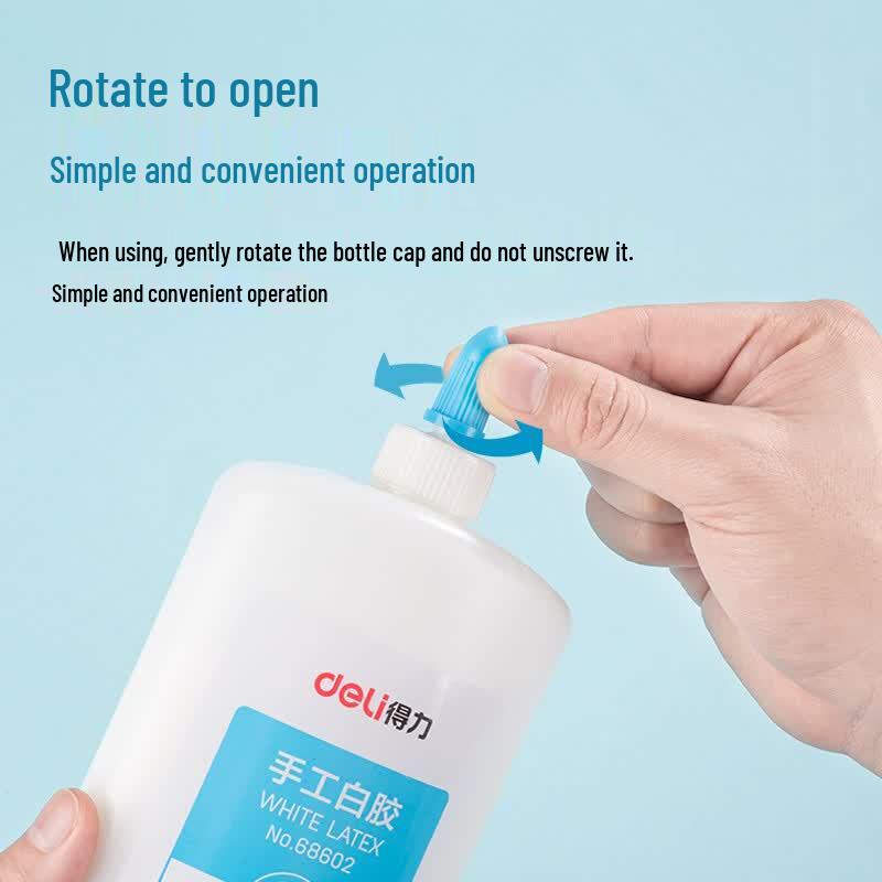 Deli Washable White Glue for Students DIY