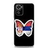 Чехол для телефона для Xiaomi Redmi Note 15 14 13 12 4G 10 11 Pro Plus 5G 14C 13C 12C 10C Прозрачный Мягкий ТПУ Чехол Флаг Сербии Значок