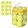 MulaF Practice Tennis Independent Club Tennis 12 Case Included Мячи, Обучение, Начинающие, Мероприятия, Школа, На Открытом Воздухе, Эластичные, Части,