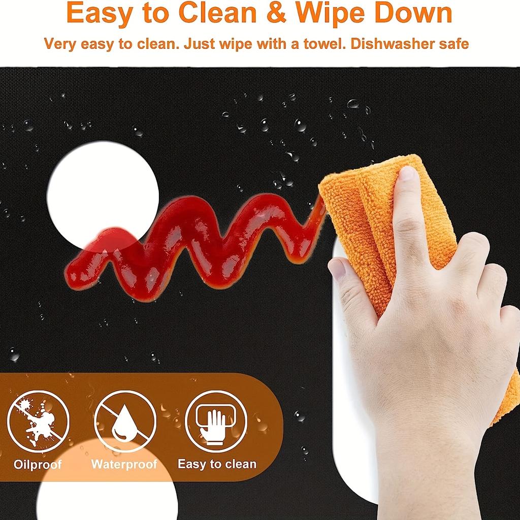 1 крышка варочной панели, защита верхней части варочной панели, многоразовая крышка варочной панели для газовой варочной панели, антипригарное покрытие, совместимое с газовой варочной панелью