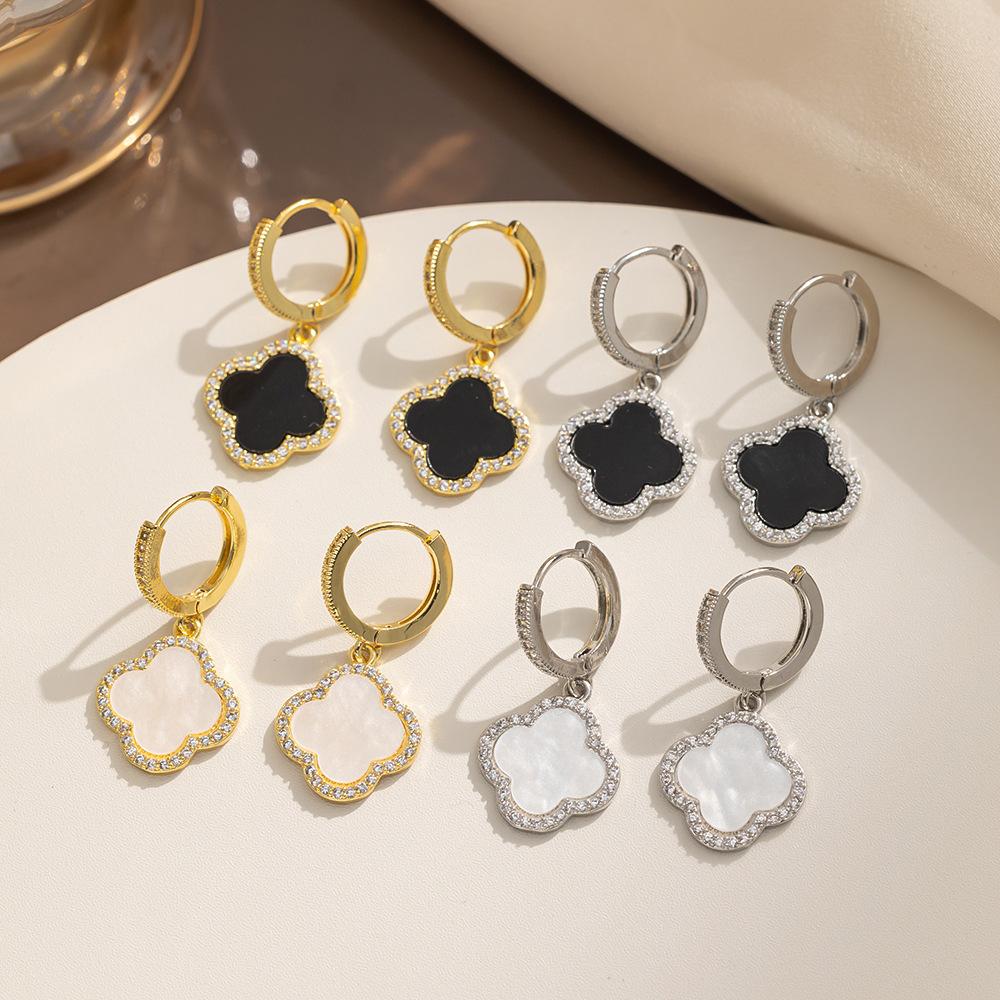 Премиальные серьги и пряжки Clover, лучший подарок на день рождения для девушки, подарок на День святого Валентина