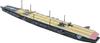 Aoshima Bunka Kyozai Waterline Series Japanese Navy Aircraft Carrier Chiyoda Plastic Model 229 (AOSHIMA) 1/700