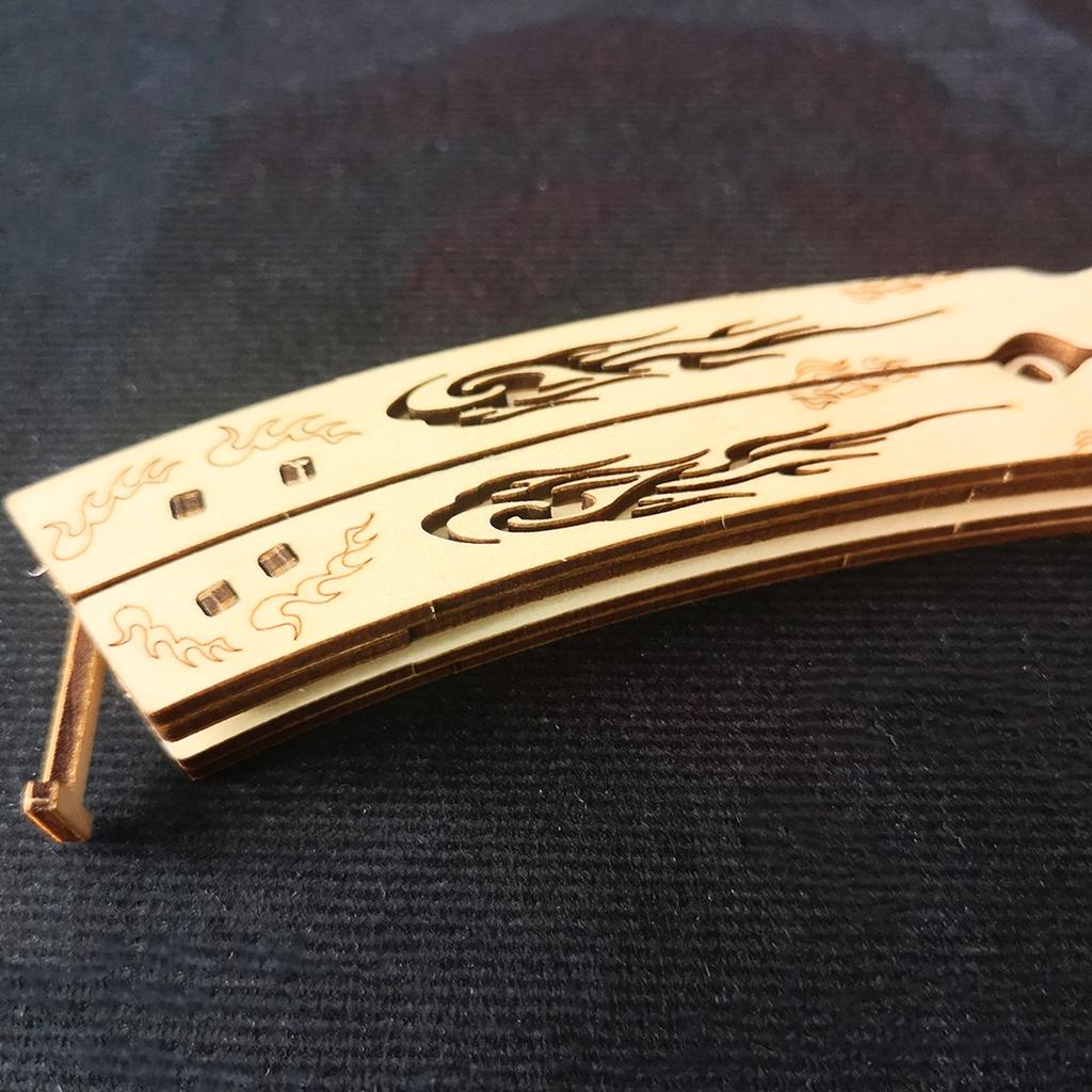 3D Деревянные Пазлы Модель Огненного Феникса Нож-бабочка Наборы Катапульта Сабля 3D Стерео Сделай Сам Ручная работа Подарок на День рождения для мальчиков, Возраст 14+