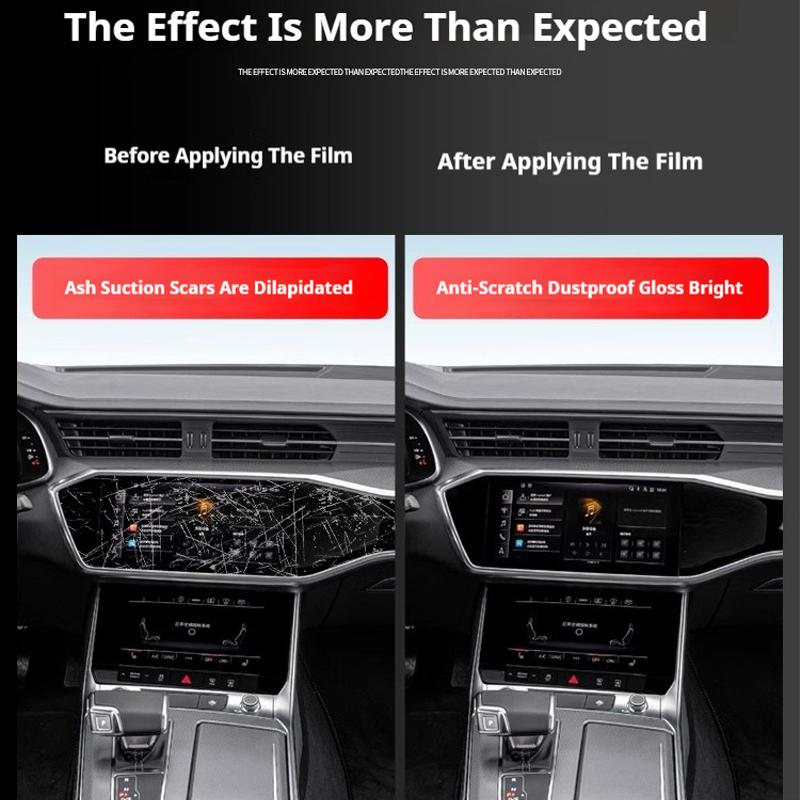 Автомобильный центральный экран управления TPU Навигация Защитная пленка от царапин для интерьера GPS-навигация для FAW HONGQI HS5 2024