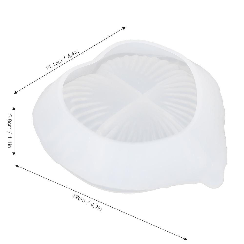 5pcs Non-Stick Resin Casting Mould Leaf Leaf Shaped Dish Mould Silicone Mould  Jewelry Making