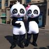 Panda Cartoon Mascot Costume for Performances, Promotions, and Events