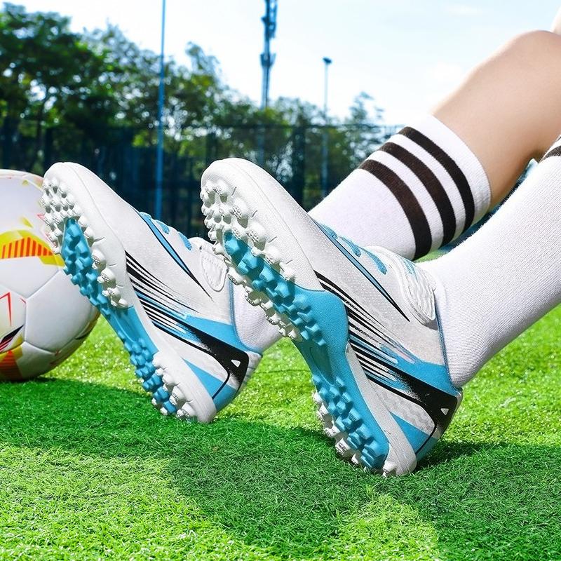 Новые детские indoor футбольные бутсы нескользящие профессиональные футбольные бутсы оригинальные бутсы для футбольного поля детские кроссовки для футзала матч