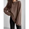 Hirsionsan Basic O-neck 100% Cotton T Shirt Women Loose Oversized Pullover Chic Cusual Tees Female Tops Girl Clothing