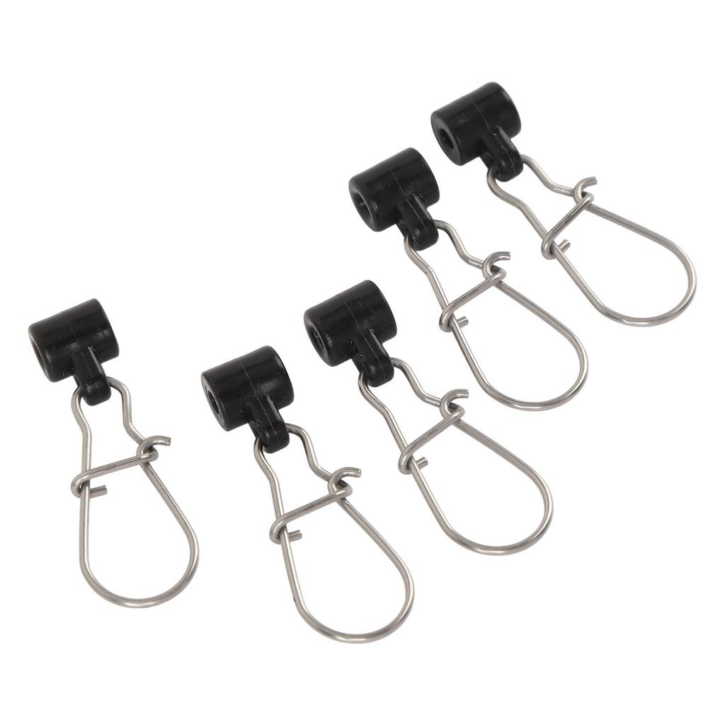 50 шт. слайдеры для лески из нержавеющей стали с двойным замком и прочным слайдером с коробкой