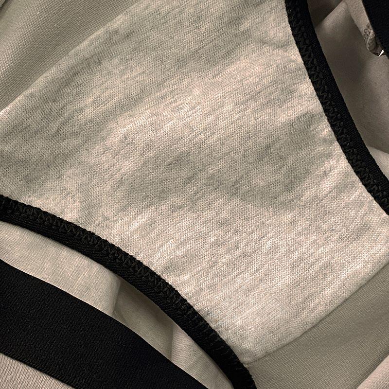 Женские трусики из чистого хлопка средней посадки, антибактериальные, бесшовные, дышащие - приятные к коже для студенток и девушек.