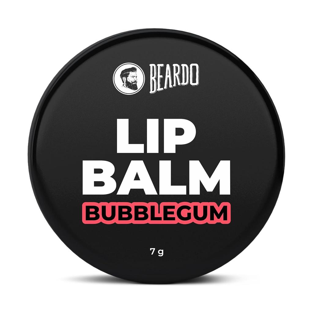 Beardo Bubblegum Non Tinted Lip Balm For Men 7g Pack Of 1 Soft Kissable Hydrating Lips