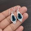 Apatite Handmade Silver Jewelry, 925 Sterling Silver Earring, Handmade Beautiful Gemstone Jewelry, Apatite Earring For Her