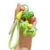 Resin Keychain Horse Design Lightweight Portable Key Chain with Lanyard Minimalist Style Key Holder