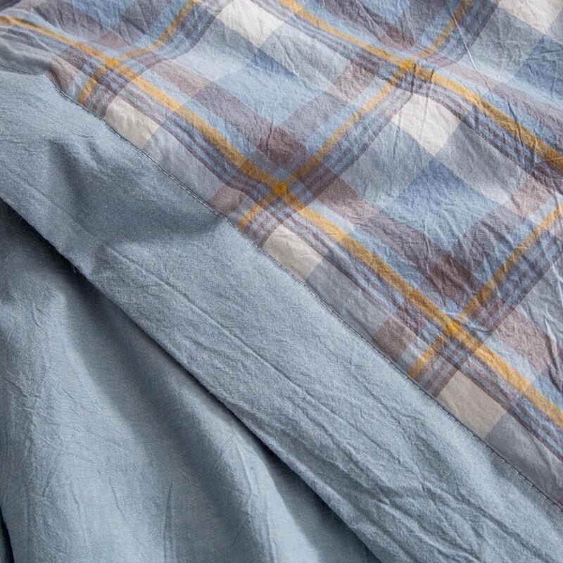 Стиганое одеяло Muji из стираного волокна