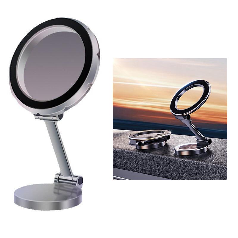 Новый ультрамагнитный автомобильный держатель для телефона, универсальная вращающаяся подставка для смартфона из сплава для автомобилей, антивибрационный автомобильный держатель для навигации