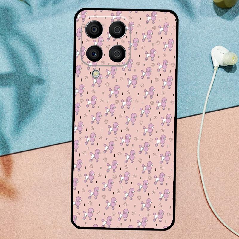 Мультяшные пудели Милые Девичьи Для Samsung Galaxy M33 M35 M55 M15 M12 M13 M14 M34 M54 M53 M21 M31 M11 M32 M52 M06 M16 Чехол