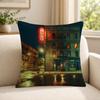 Singer DDjo Cushion Cover Soft Short Plush SkinFriendly Cushion Case for MultiScene Use