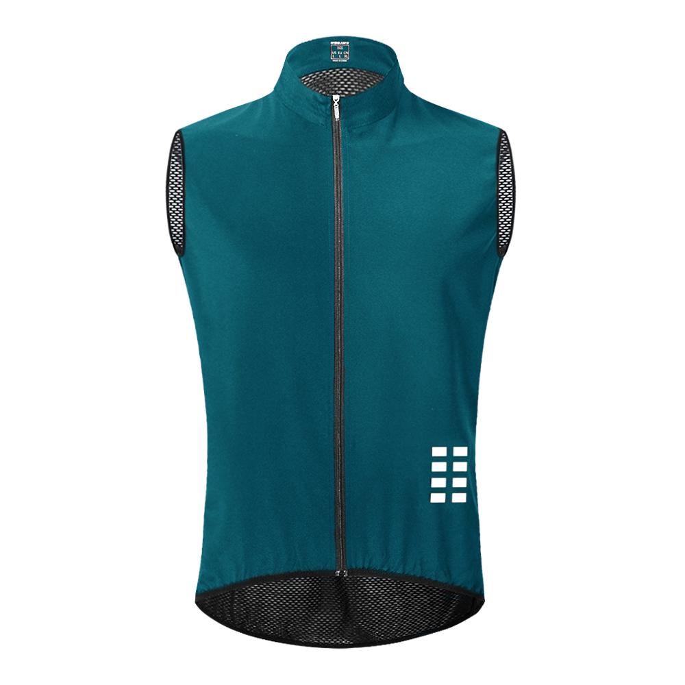 Cycling Vest Men's Reflective Sleeveless Jersey MTB Road Bike Breathable Bicycle Tops Gilet
