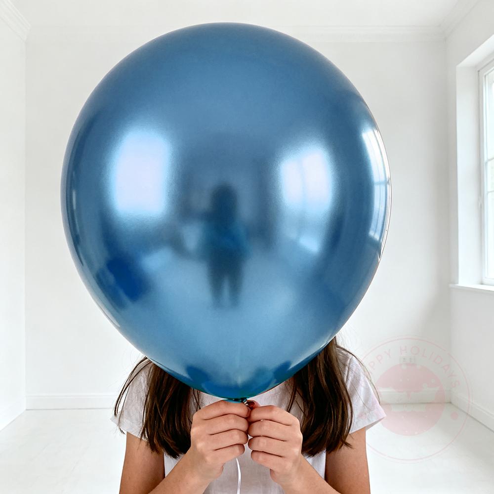 2-10pcs 18 Inch Metal Chrome Balloons Gold Silver Large Balloon  Rose Gold Helium Balloons Birthday Wedding Party Celebration
