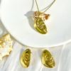 Light Luxury INS Style Stainless Steel Jewelry Set Beach Shell Pendant Necklace Stud Earrings for Gift