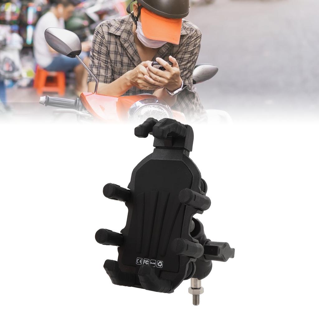 Крепление для телефона на вилку мотоцикла с гасителем вибрации, высокоскоростное, надежное, регулируемое крепление для