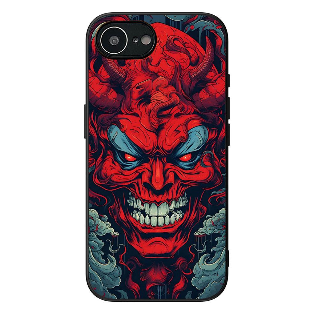 Японский Самурай Череп Скелет Китайский Стиль Чехол для Телефона для Xiaomi Redmi Note 12 11 10 Pro 10A 10C 12C 14C A4 Note12 5G Мягкий Чехол
