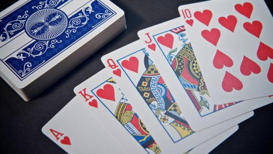 BICYCLE METALLUXE BLUE 1 DECK Playing Cards