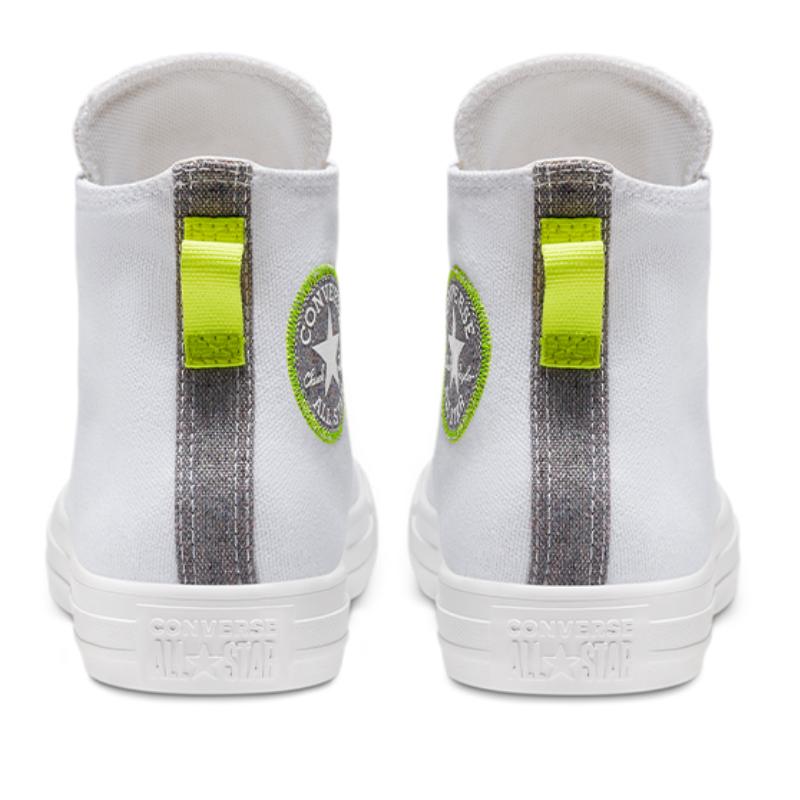 Converse Кеды Chuck Taylor All Star Простые и Универсальные Высокие Холщовые Унисекс Белые
