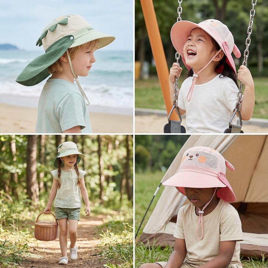 Baby hat - Summer sun hat for boys - Boys' baseball cap - Girls' sun hat for outdoor use - Children's fishing hat