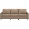 Vidaxl 3-Osobowa Sofa, Cappuccino, 180 Cm, Sztuczna Skóra