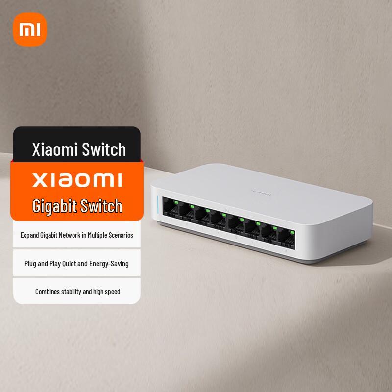 Xiaomi 8-Port Gigabit Unmanaged Switch