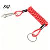 Safety Cable for Boat Trailer 4FT/6FT Breakaway Cable, 4mm Spring Brake Disconnect Wire with Nylon Caravan Pin, 12V Direct Current Towing RV
