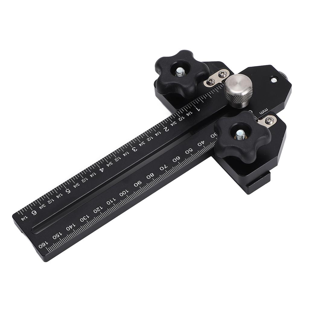 Thin Rip Jig Aluminum Alloy Table Saw Jig Guide for Accuracy Cutting Woodworking Accessories