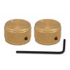 1Pc2Pc Aluminium Guitar Metal Knobs 6Mm Metal Pot Knobs With Indicator And Set Screw For Guitarbassaudio Equipments