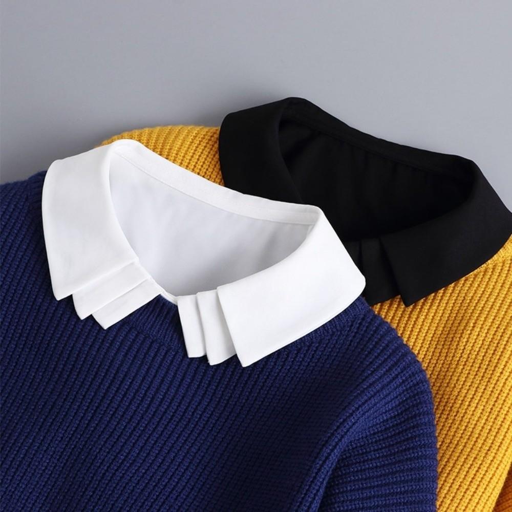 Multi-layer Removable Fake Collar Button False Collar Elegant Detachable Collar  Sweaters