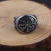 Кольцо-компас Viking Vegvísir для мужчин и женщин vegvisir ring