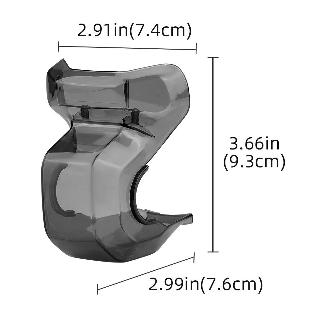 Applicable to DJI AIR 3S lens cover dust cover anti-collision fixed buckle drone gimbal protective cover accessories
