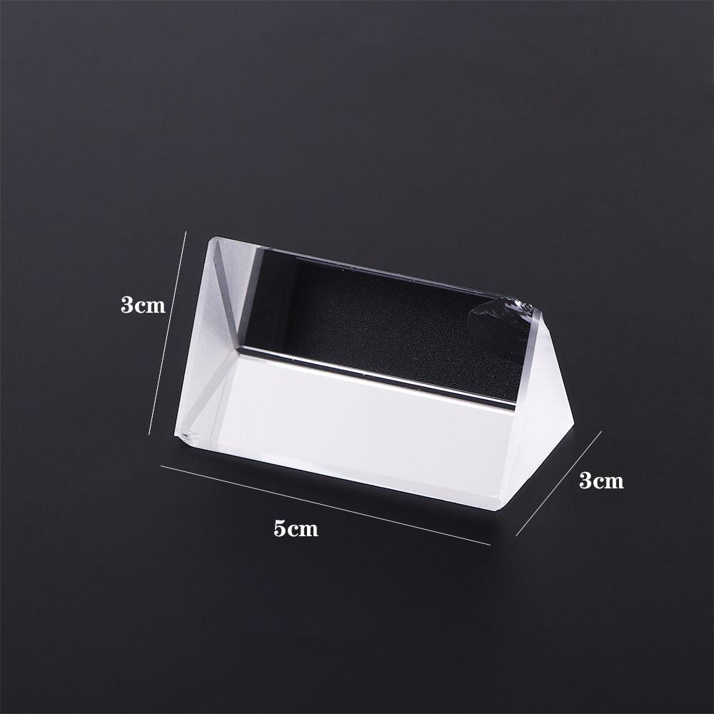 Glass Photographi Rainbow Prisma Glass Reflecting Triangular Color Prism Physics Stem Science Toys