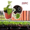 20 шт. контейнер для цветочных растений в горшке для семян для саженцев суккулентов